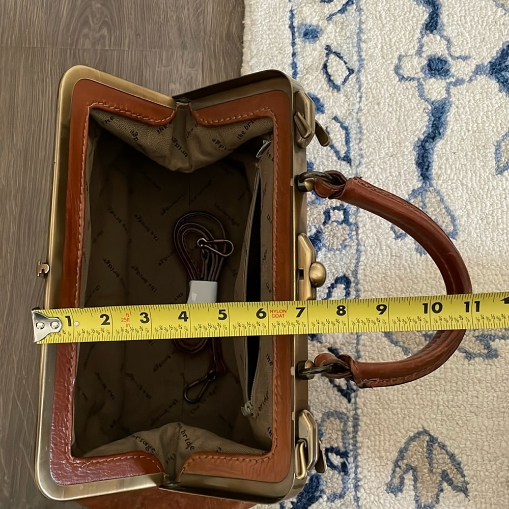 Leather Satchel Doctor Bag - Picture 9 of 12